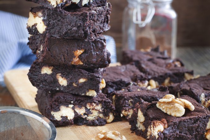 brownies cioccolato noci dolcetti americani