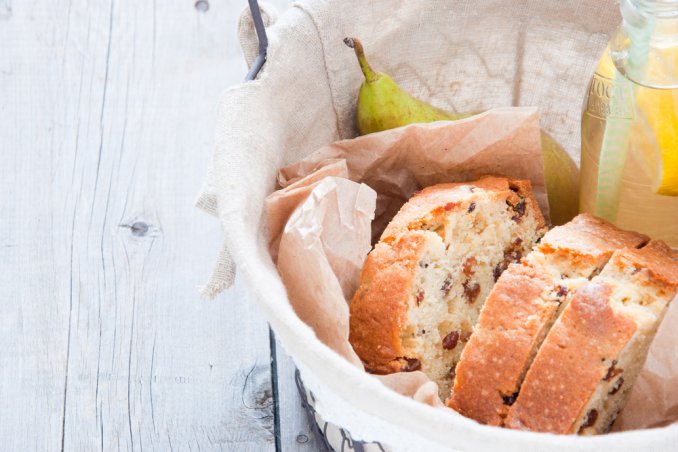 pane dolce bicarbonato noci uvetta