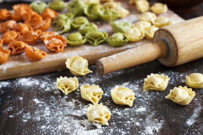 timballo tortellini noci besciamella