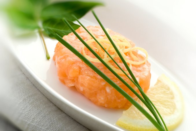 salmone yogurt cipollina