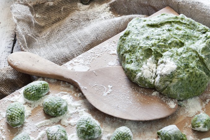 gnocchi ricotta ortica