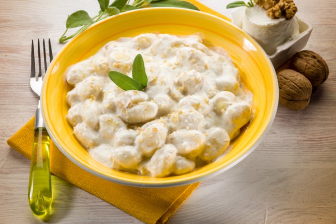 gnocchi patate ricotta noci