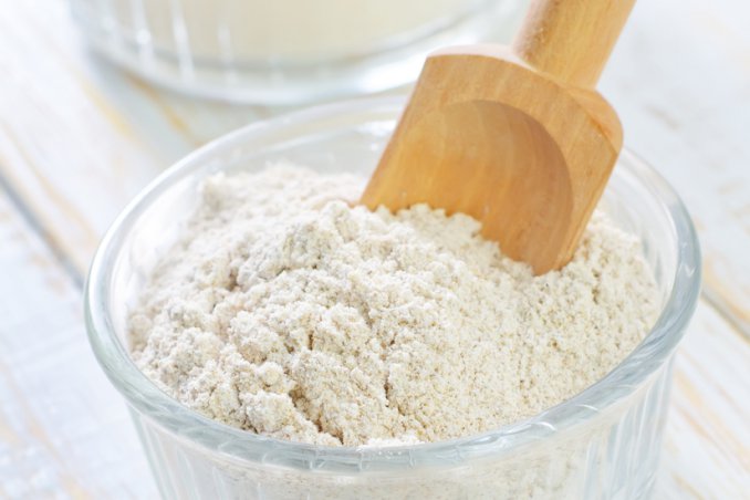 farina riso grano saraceno latte uova biscotti