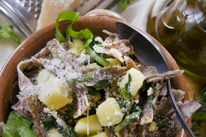 pizzoccheri teglio valtellina grana casera burro