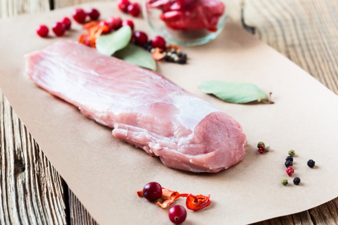 filetto maiale pane baguette pancetta