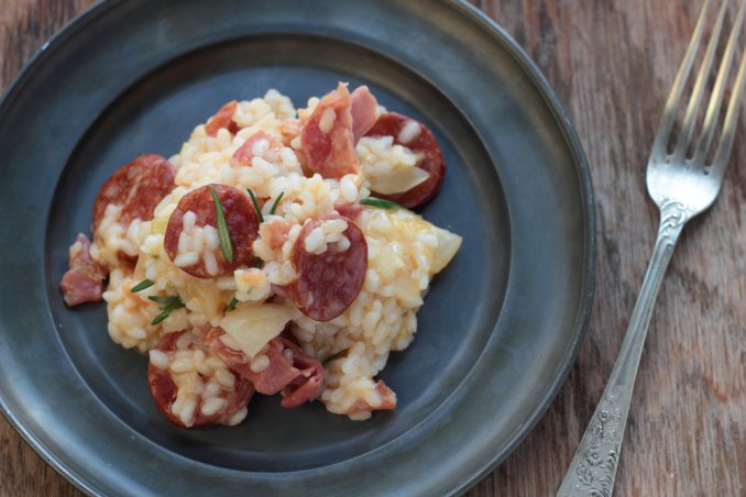 risotto salsiccia