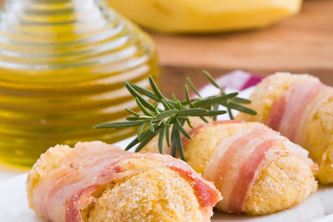 crocchette patate bacon scamorza