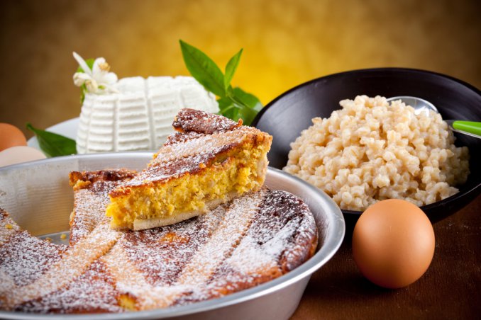 pastiera napoli frolla grano ricotta