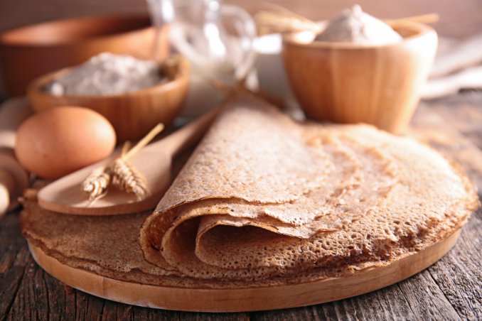 galettes Crêpes grano saraceno uovo 