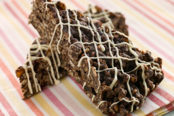 torta riso soffiato cioccolato mars barrette