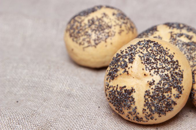 mini panini latte semi papavero farciti merenda