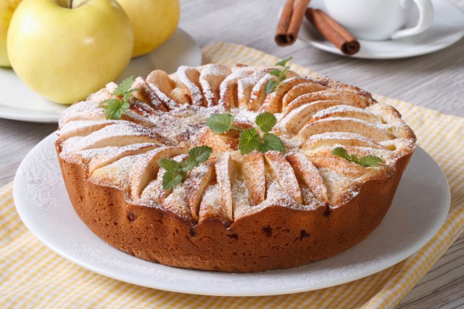 torta mele facile olio leggera