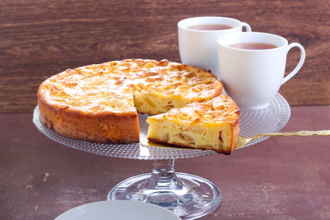 torta mele vegana vegetariana