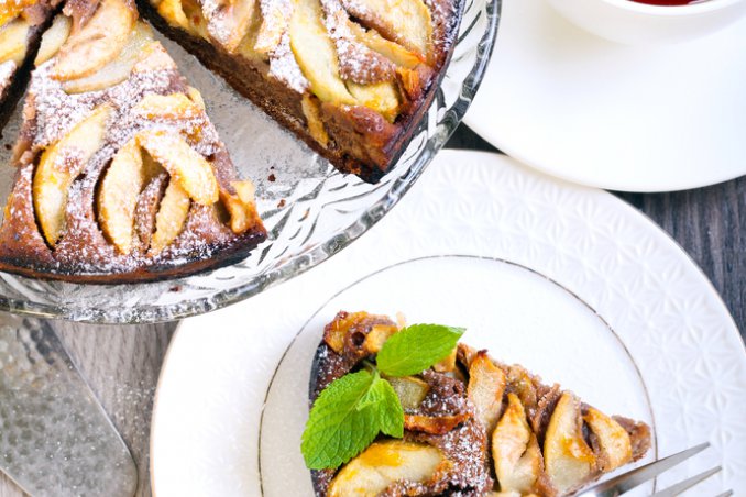 torta mele leggera