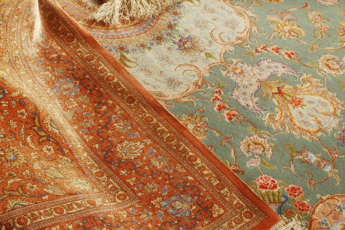 come pulire i tappeti persiani