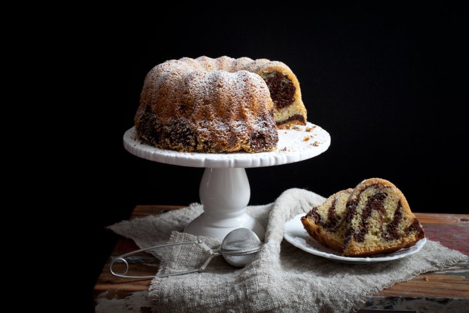 ciambella dolce soffice olio cacao 