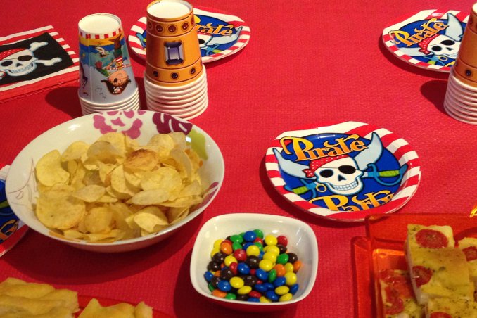 La festa di compleanno dei bambini