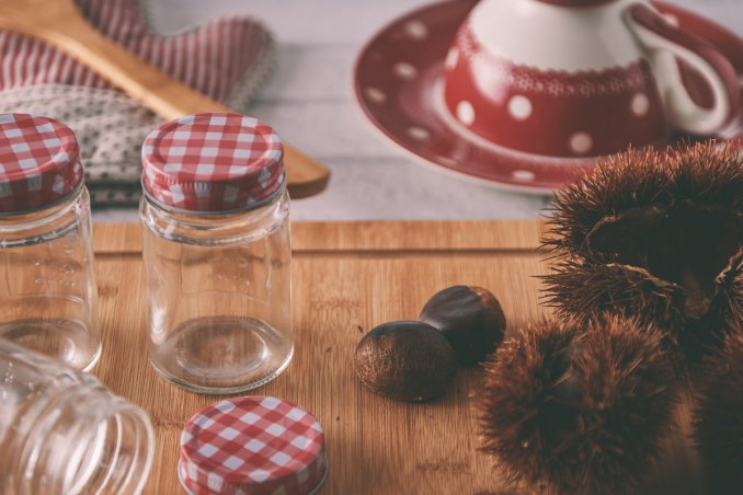 Marmellata castagne rum