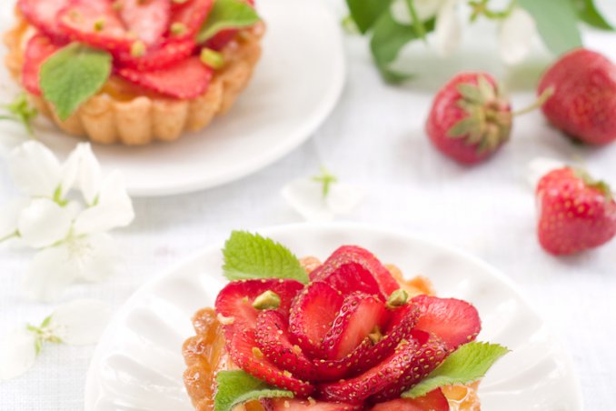Crostata di fragole