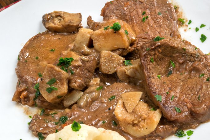 Scaloppine ai funghi