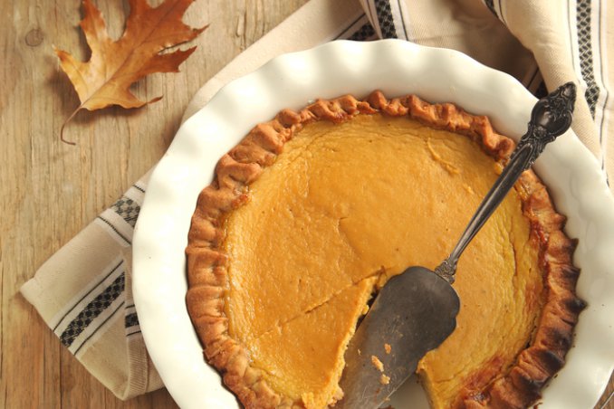 torta di zucca americana