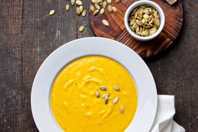 vellutata di zucca e patate