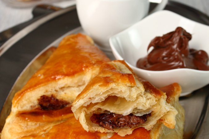 caramelle brioche croissant nutella pasta sfoglia