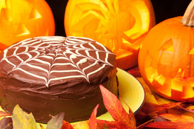 torta halloween zucca cioccolato