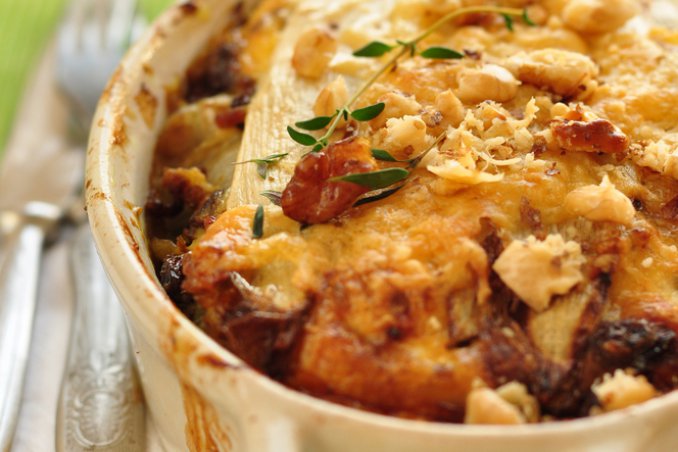 radicchio gratin al forno gratinato