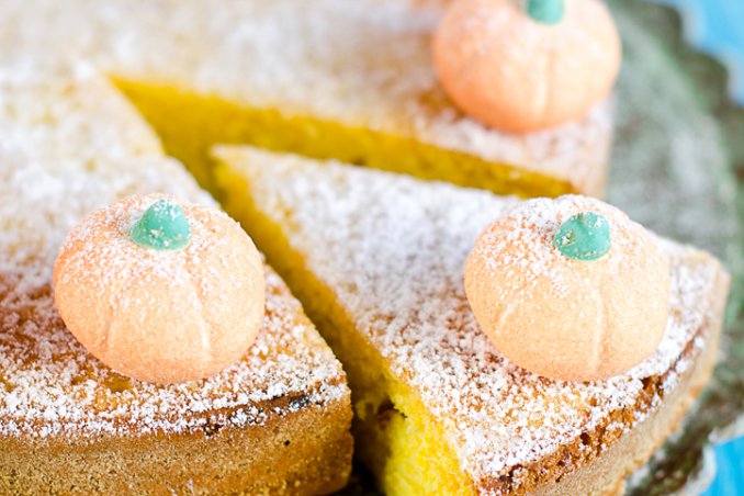 torta di zucca glassata