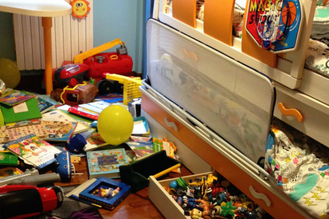 La camera dei bimbi: dal disastro allo splendore