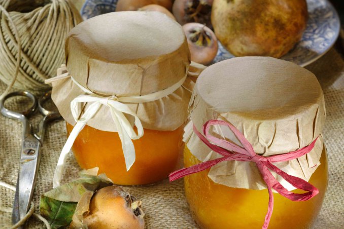 marmellata di patate e uvetta