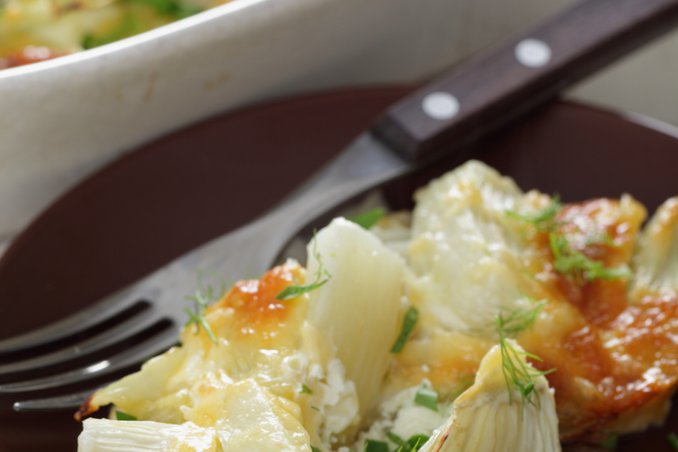 finocchi al gratin