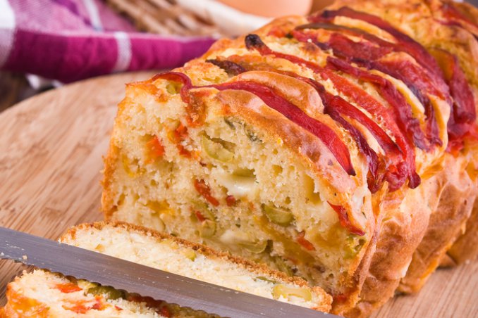 plumcake salato alle olive