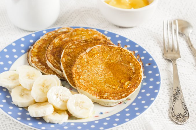 pancake frittelle banana