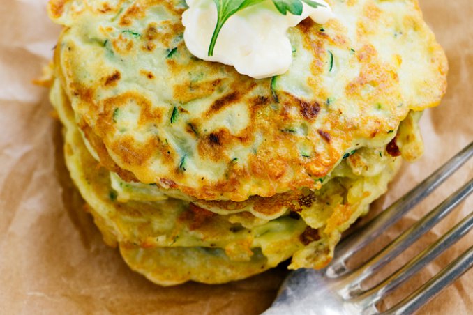 pancakes frittelle zucchine