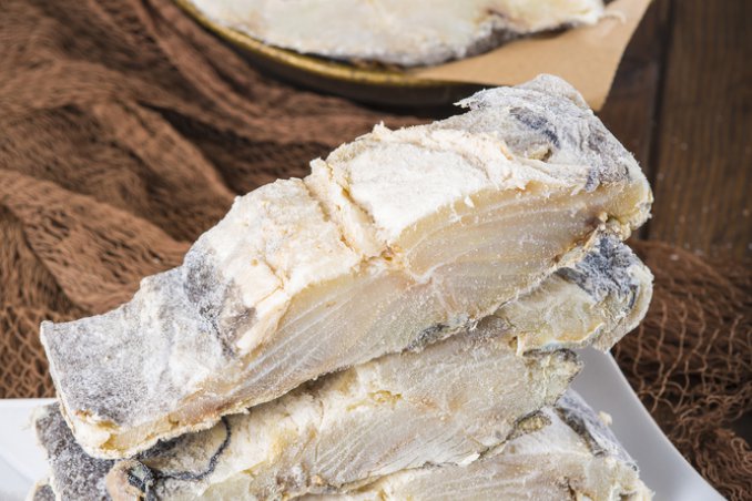 baccalà ala latte e patate
