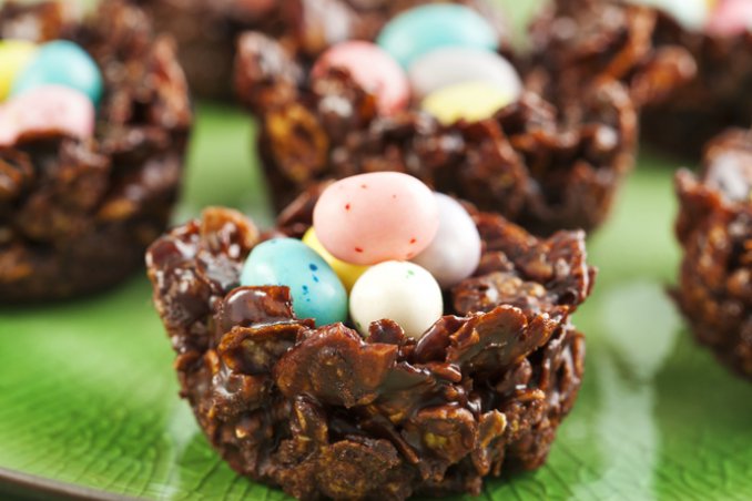 nidi pasquali di cioccolato