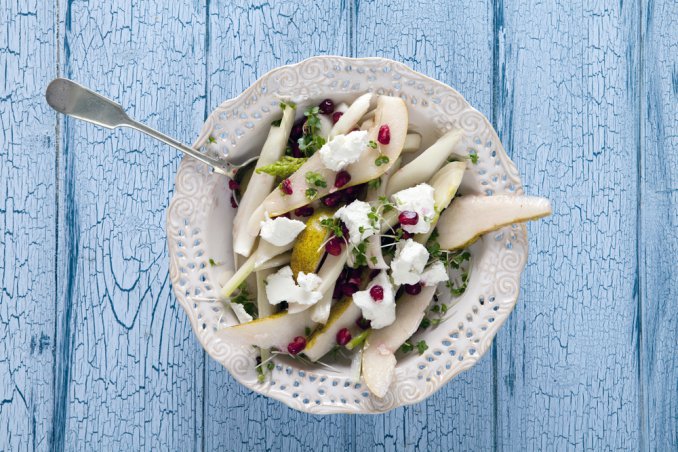 Insalata finocchi melograno
