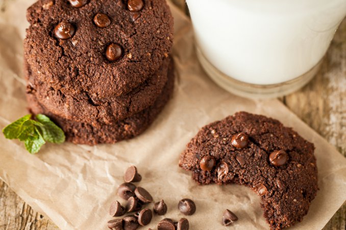 Biscotti al cocco e cioccolato