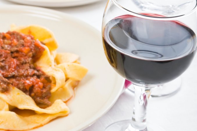 pappardelle al chianti