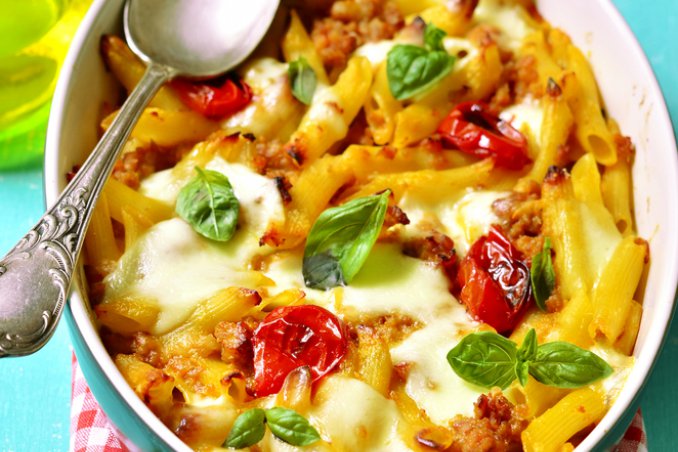 Penne alla mozzarella