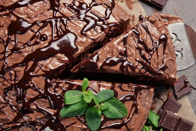 Torta di yogurt e menta