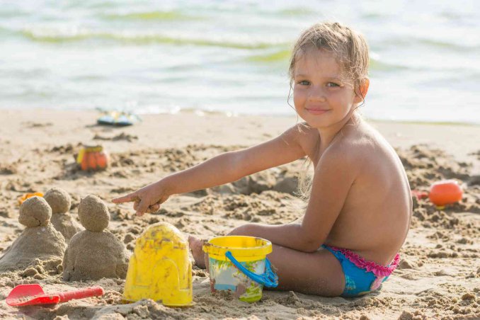 Giochi da fare in spiaggia per bambini