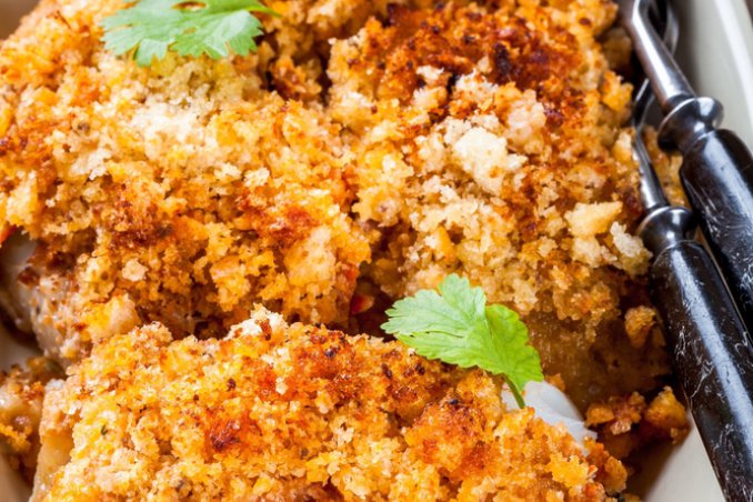 Merluzzo gratinato al forno
