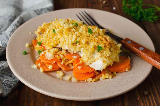 merluzzo arrosto alla gallipolina