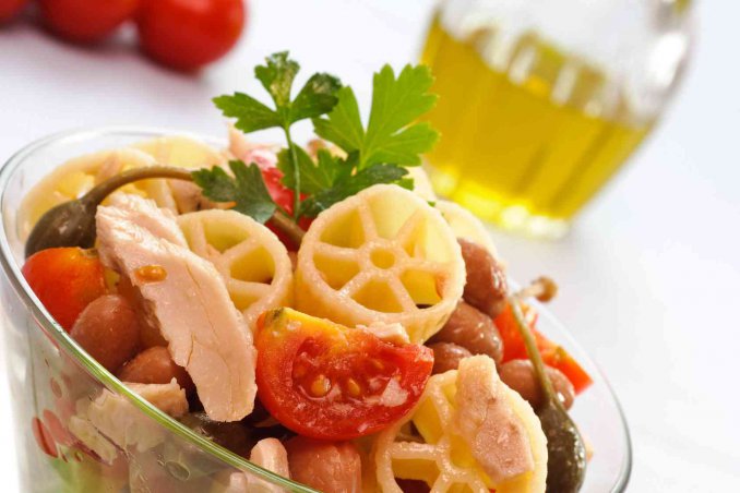 pasta merluzzo e pomodorini