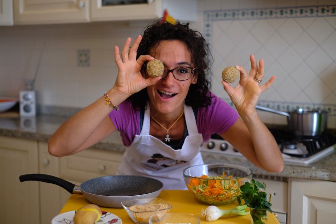 Polpette di quinoa con verdure