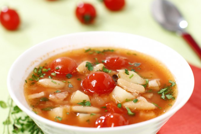 Zuppa di pesce leggera