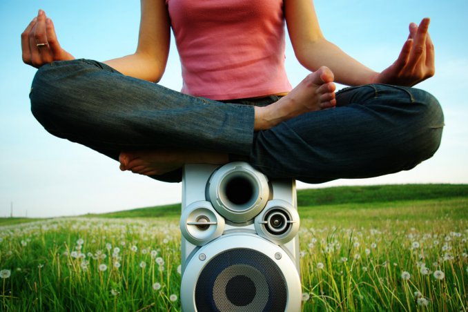 yoga, meditazione, musica